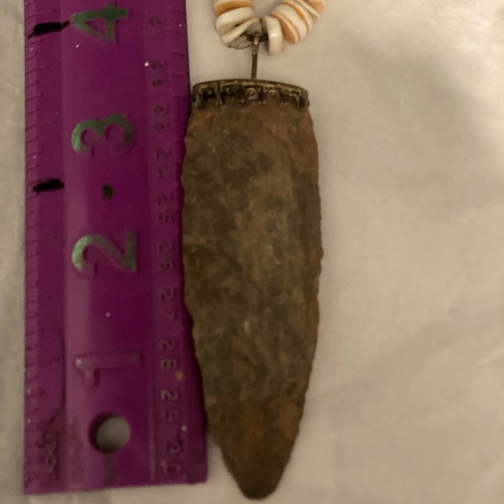 Vintage native arrowhead